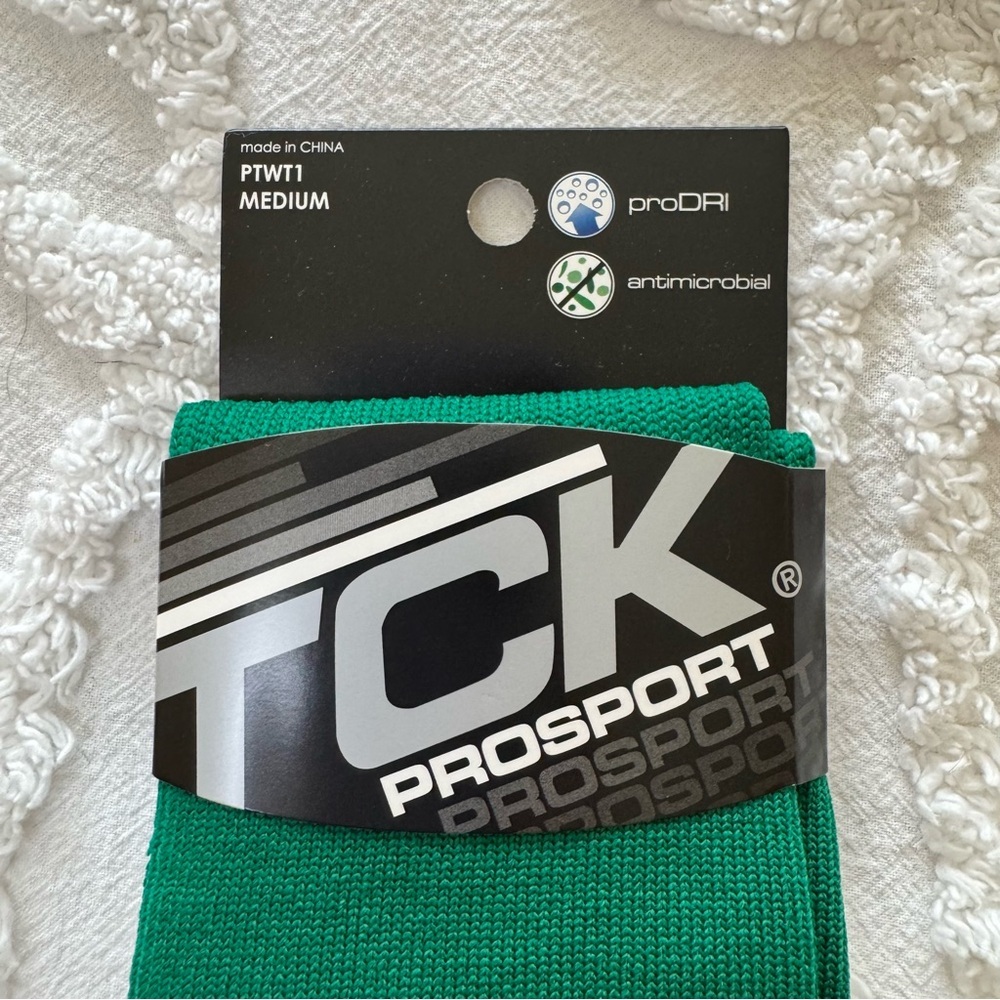 TCK Athletic Unisex Multi-sport Socks Size Medium Kelly Green - Picture 4 of 7